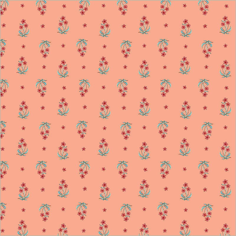 Tela de algodón Tapestry Posy Petal - 43”/44” por yarda