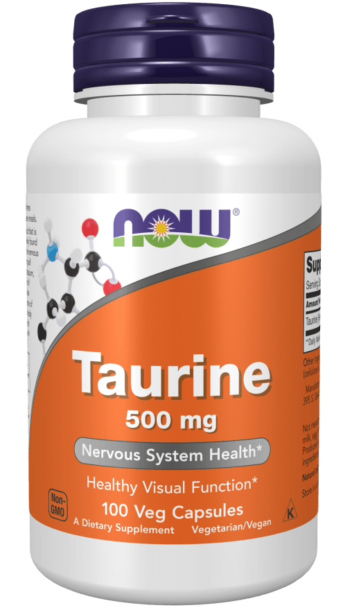 Premium Taurine 500mg Supplement