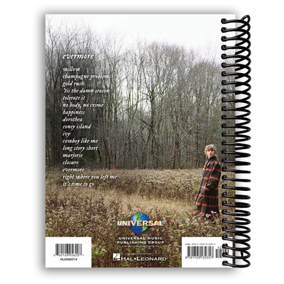 Taylor Swift - Evermore: Ultimate Piano/Vocal/Guitar Collection (Spiral Bound) - Korvel