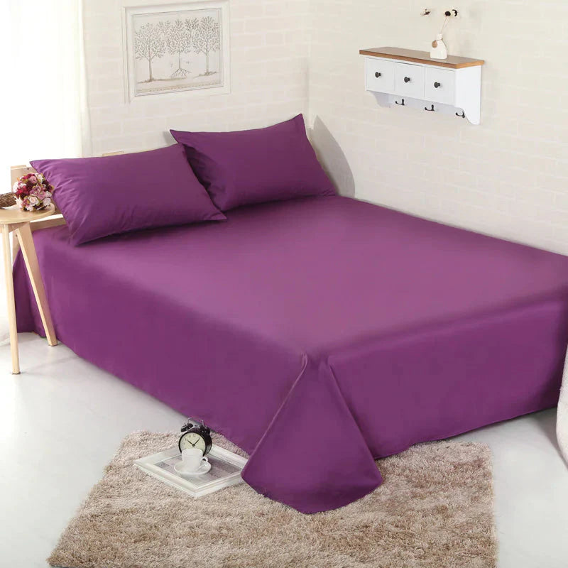 Drap housse en coton premium en une seule pièce
