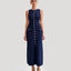 Elegant Knitted Sleeveless Long Dress