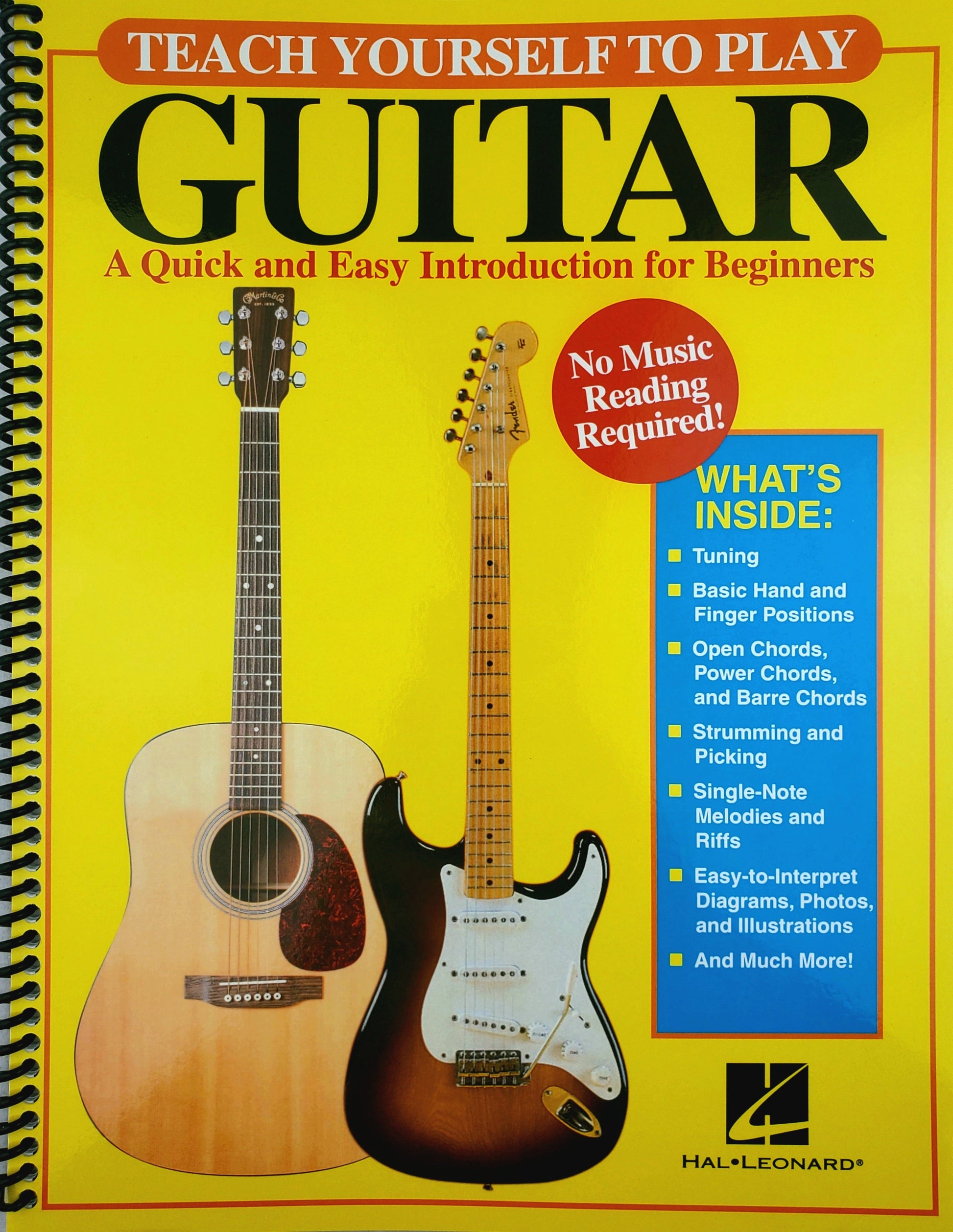 Master the Guitar: An Easy and Fun Guide for New Players (Spiral Bound) - Korvel