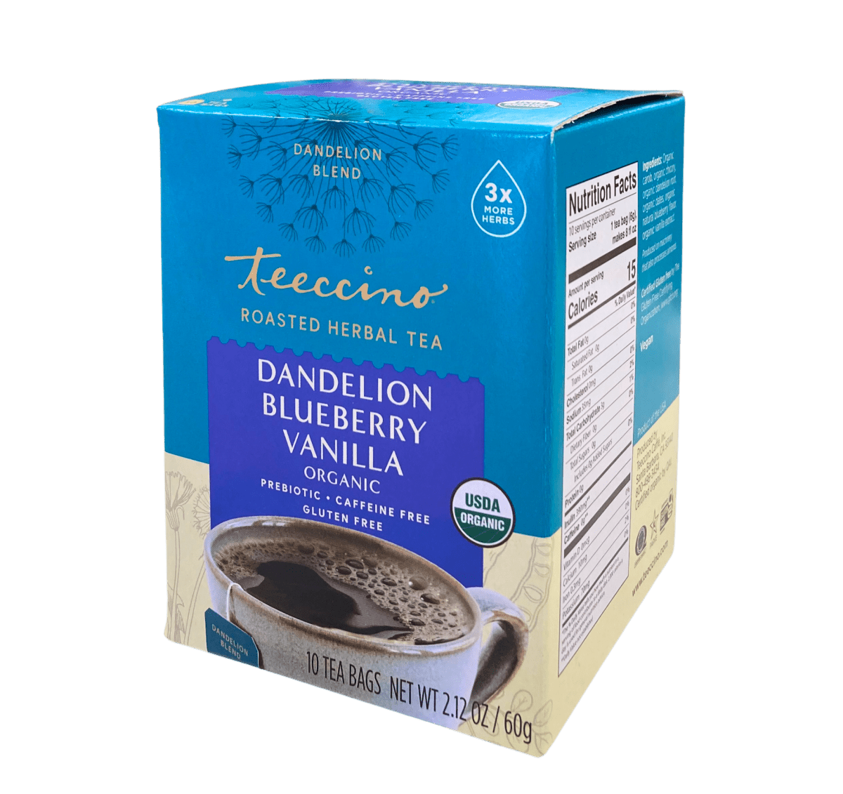 Infusión de hierbas Teeccino: una deliciosa alternativa al café