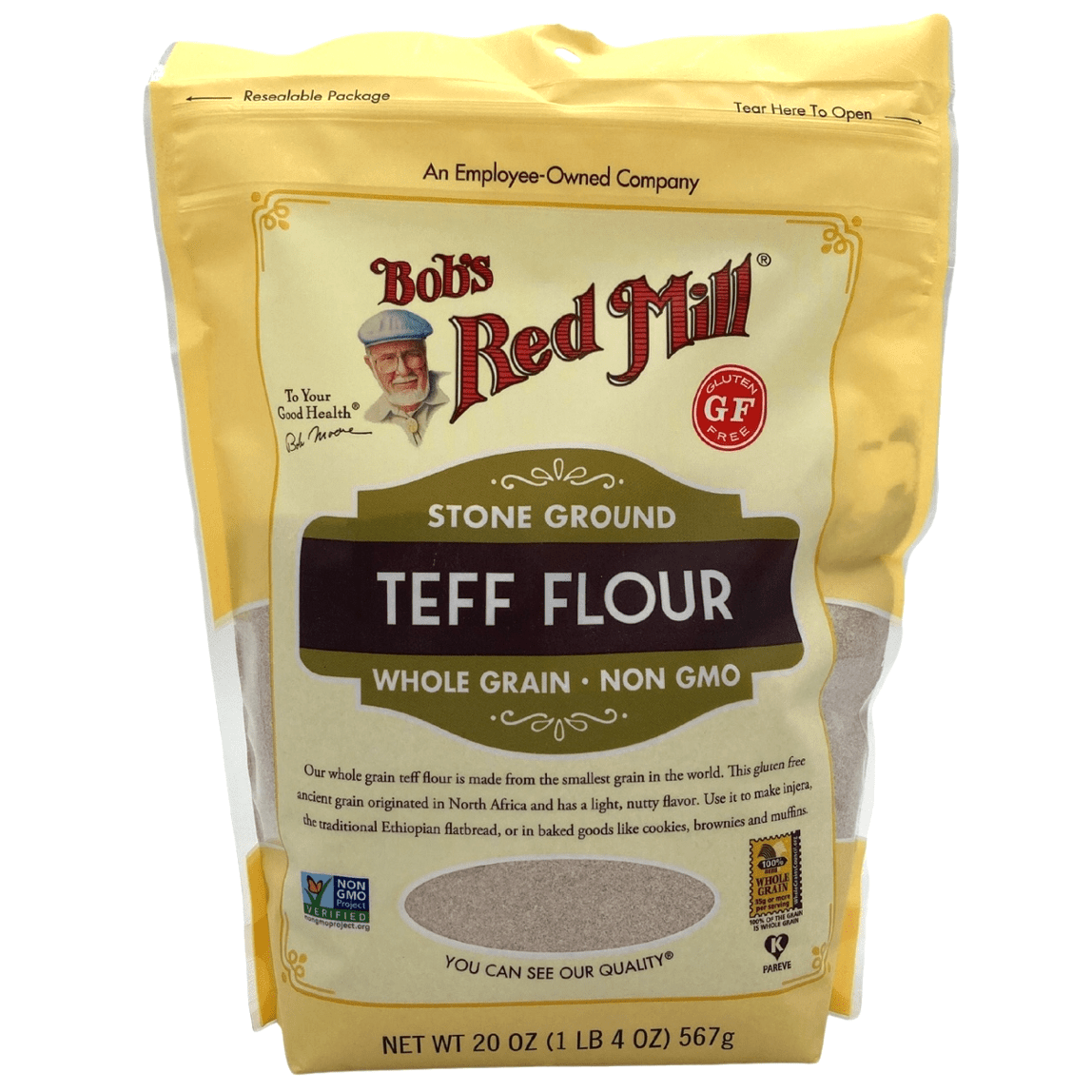 Nutritious Teff Flour - Gluten-Free, Ancient Grain by Bob's Red Mill - Korvel