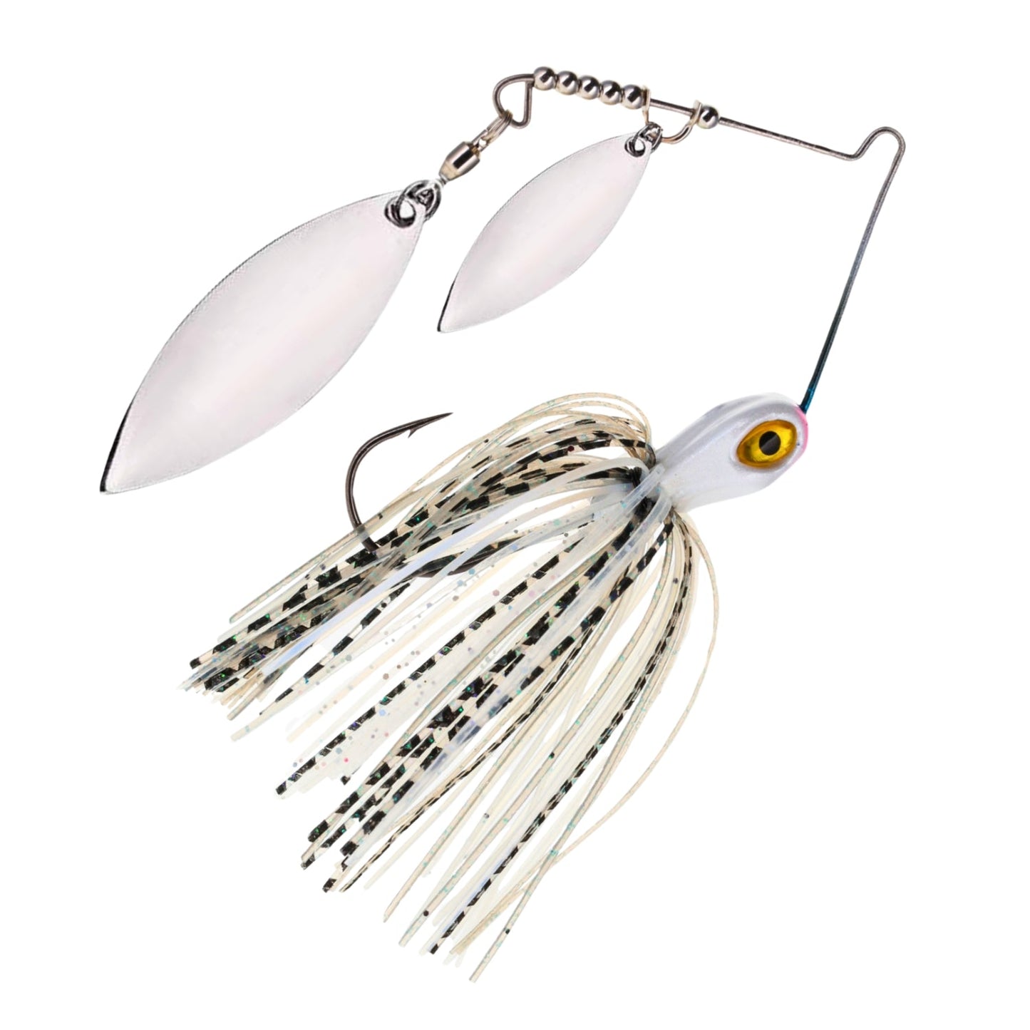 Reaction Tackle Double Willow Blade Spinnerbait Jigs – 3-Pack