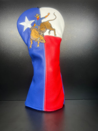 Couvre-club de golf Texas Rodeo - Accessoire de style western