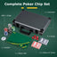 Gbruno 400-Piece Texas Holdem Poker Chip Set