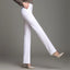 Pantalones de Oficina de Pierna Recta para Mujer YUEY