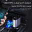 Chargeur de voiture en métal premium - Adaptateur USB-C super rapide 100W