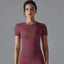 T-shirt de sport unie pour femmes