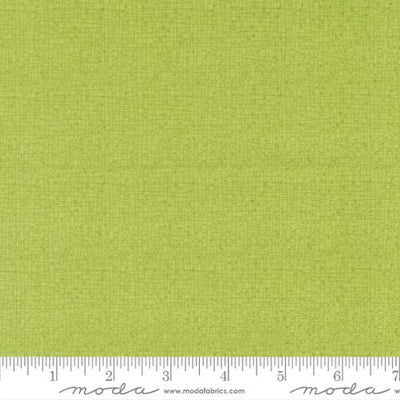 Thatched Lime Cotton Wideback Fabric - Premium Quality