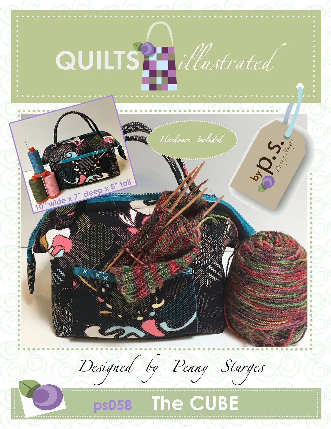 La bolsa mini ditty Cube para manualidades y organización