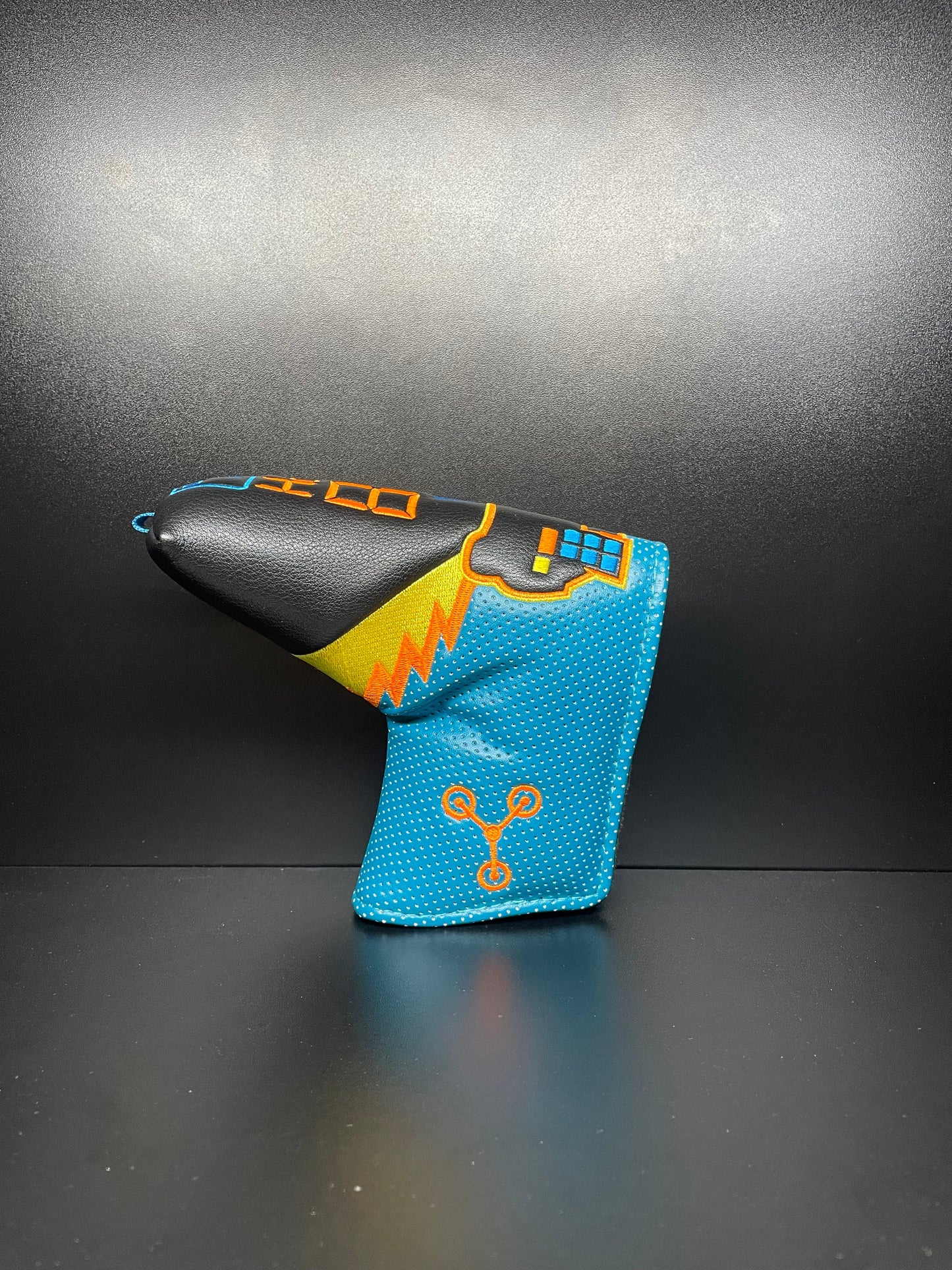 Funda nostálgica para palo de golf Delorean