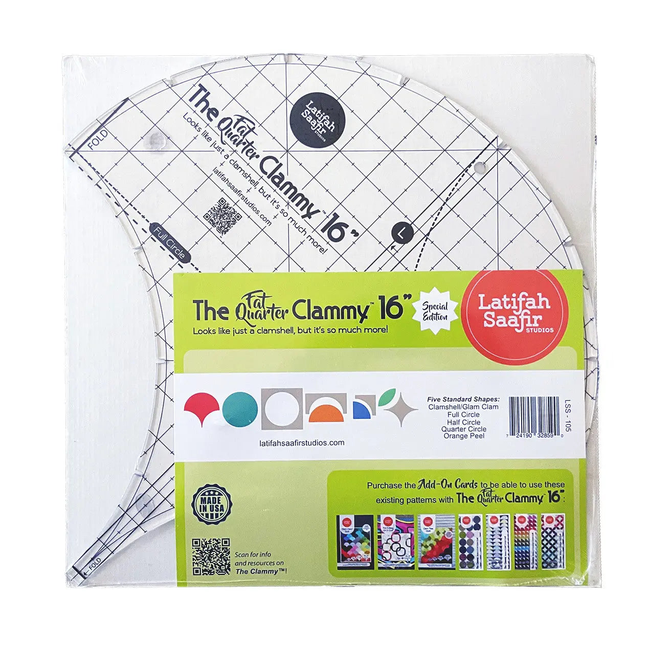 Le Fat Quarter Clammy 16in - Outil de Couture Premium