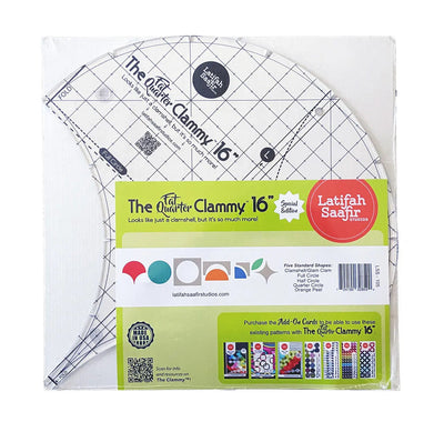 The Fat Quarter Clammy 16in - Herramienta de Acolchado Premium