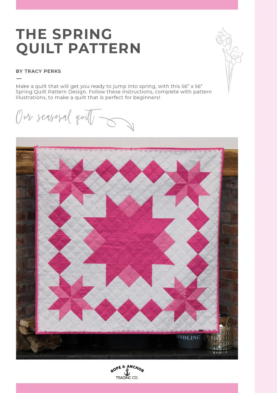 The Spring Quilt Pattern Design