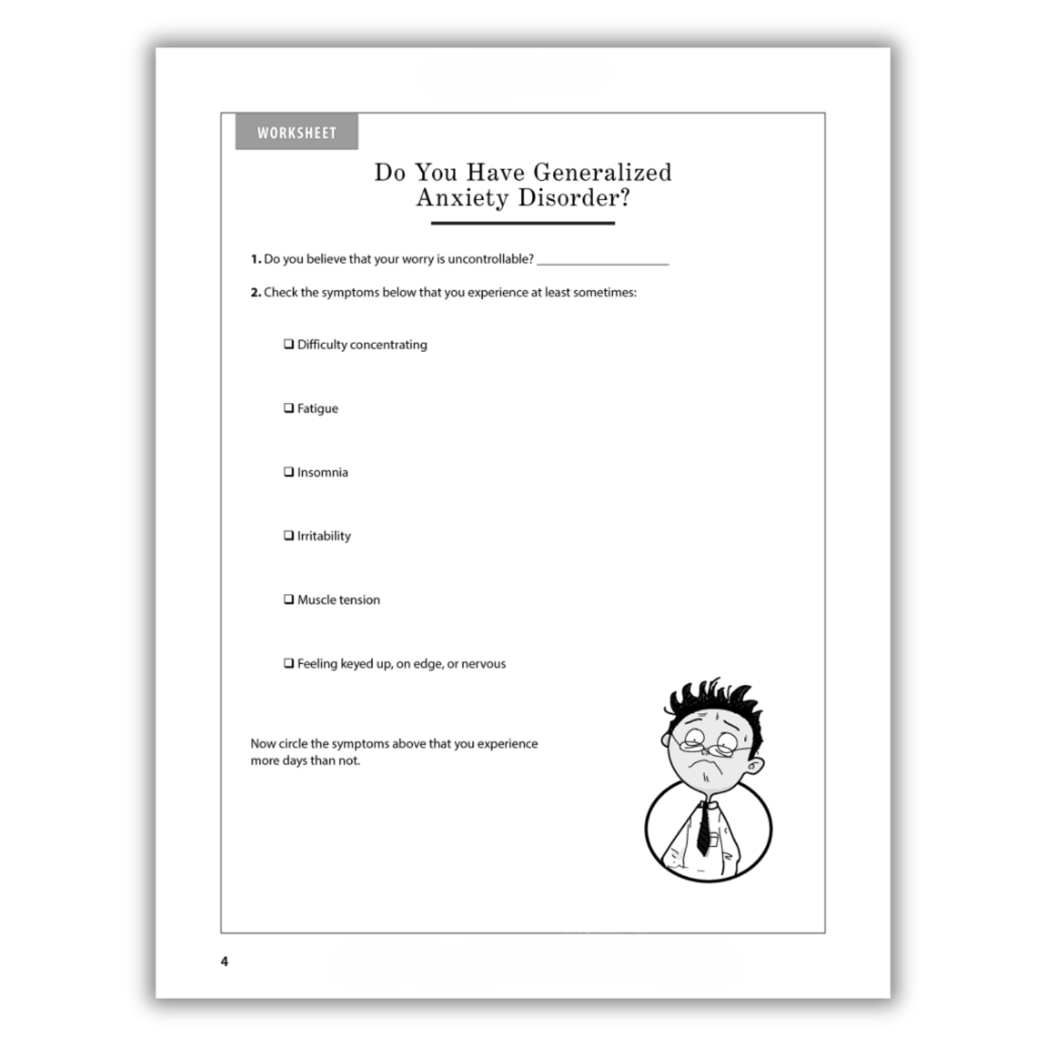 Transform Your Mind: The Comprehensive Workbook for Anxiety, Worry & Depression Relief (Spiral Bound) - Korvel