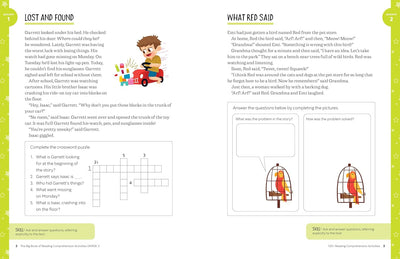 The Big Book of Reading Comprehension Activities, Grade 3: 100+ Activities for After-School and Summer Reading Fun(Spiral Bound) - Korvel