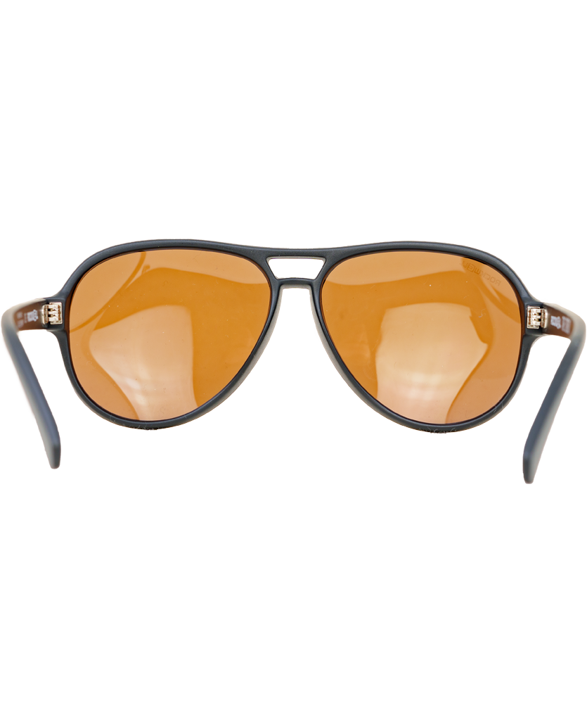 Casino Sunglasses - Black/Brown Polarized Lenses - Korvel