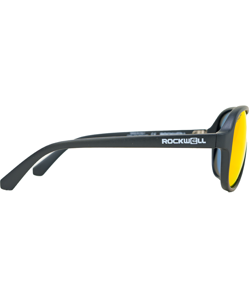 Gafas de sol Casino con lentes polarizados negro/rojo espejo