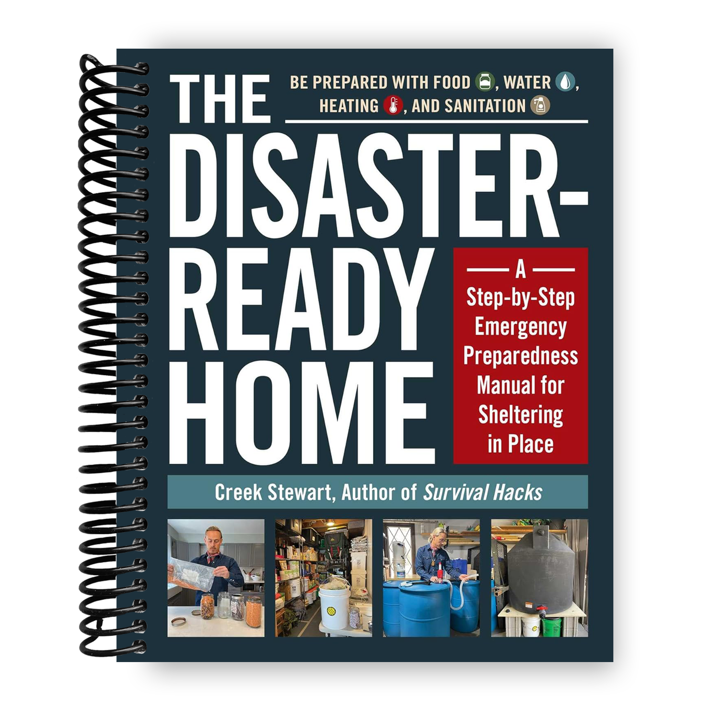 Essential Guide to Emergency Preparedness: Your Home Survival Manual (Spiral Bound) - Korvel