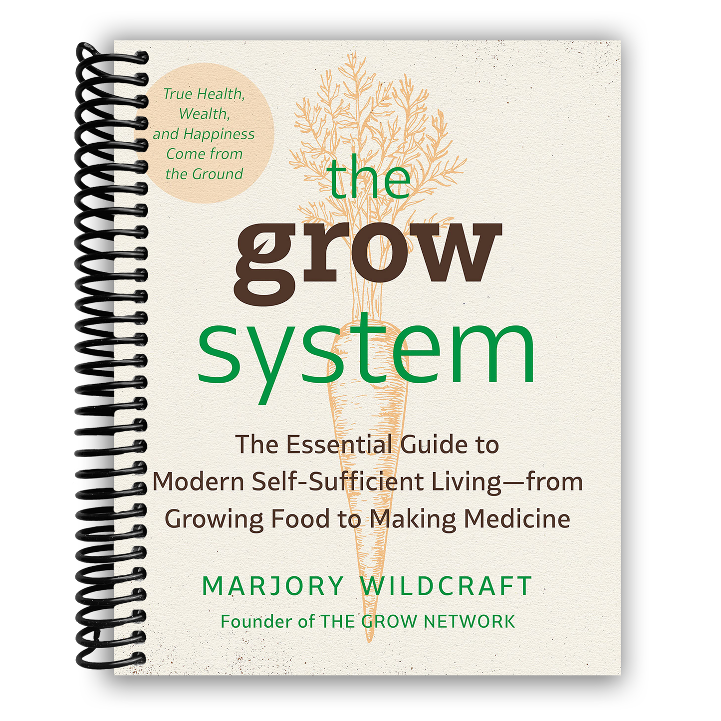 The Grow System: Cultivate Health, Wealth, and Happiness from Your Backyard (Spiral Bound) - Korvel