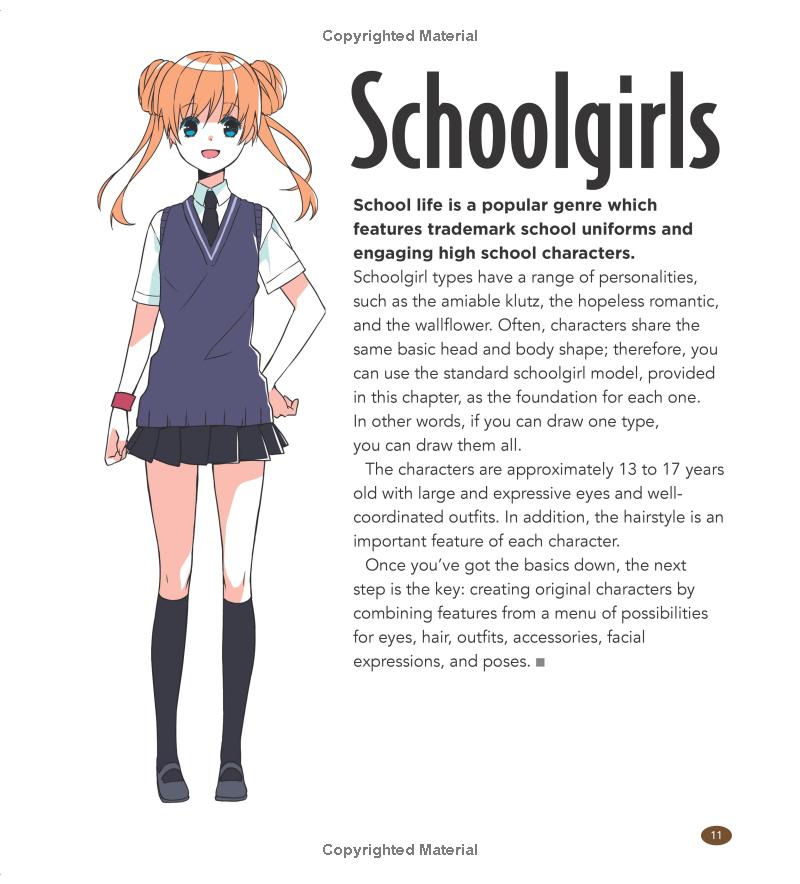 Ultimate Anime Character Drawing Guide: Create Unique Characters with Simple Templates – Volume 1 (Spiral Bound) - Korvel