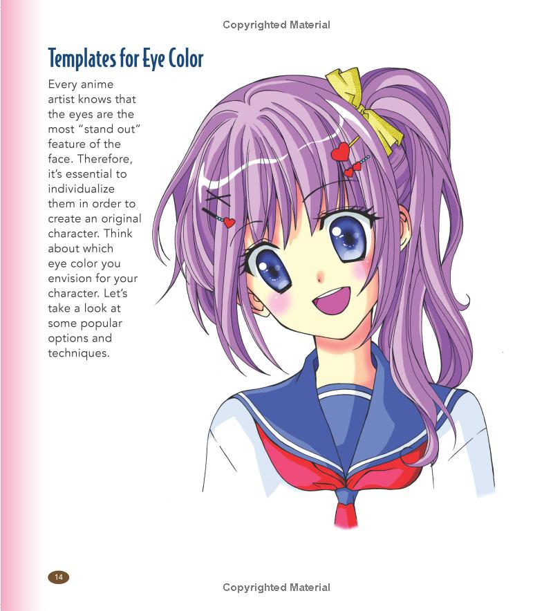 Ultimate Anime Character Drawing Guide: Create Unique Characters with Simple Templates – Volume 1 (Spiral Bound) - Korvel