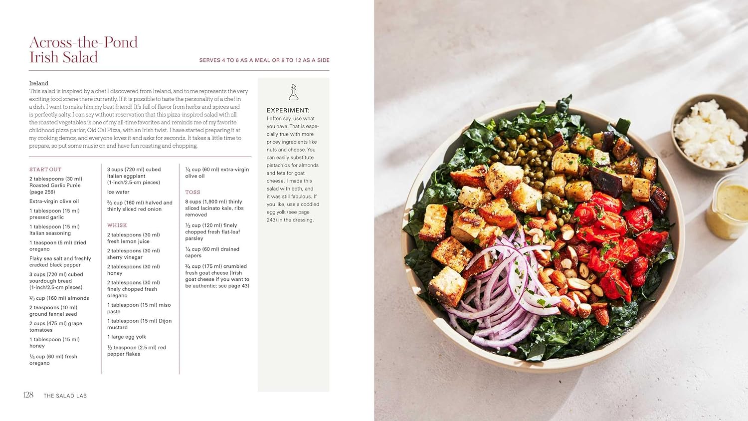 The Salad Lab: Whisk, Toss, Enjoy!: Recipes for Making Fabulous Salads Every Day (A Cookbook) (Spiral Bound) - Korvel