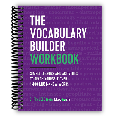 The Vocabulary Builder Workbook (Spiral Bound) - Korvel