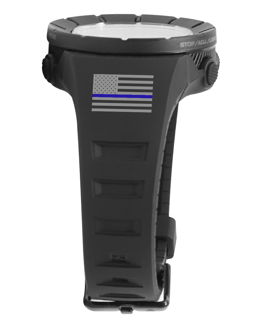 Coliseum Fit™ Forum - Police Freedom Edition (Phantom Black) Tactical Watch - Korvel
