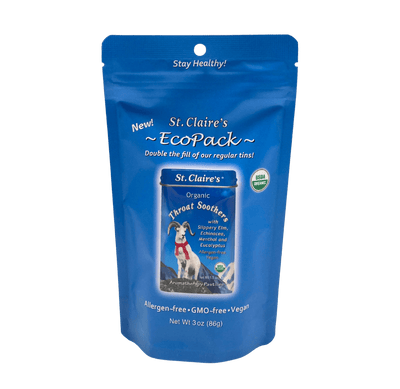 Organic Herbal Throat Comfort Pastilles - Korvel