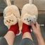 Zapatillas de gato abrazador acogedor