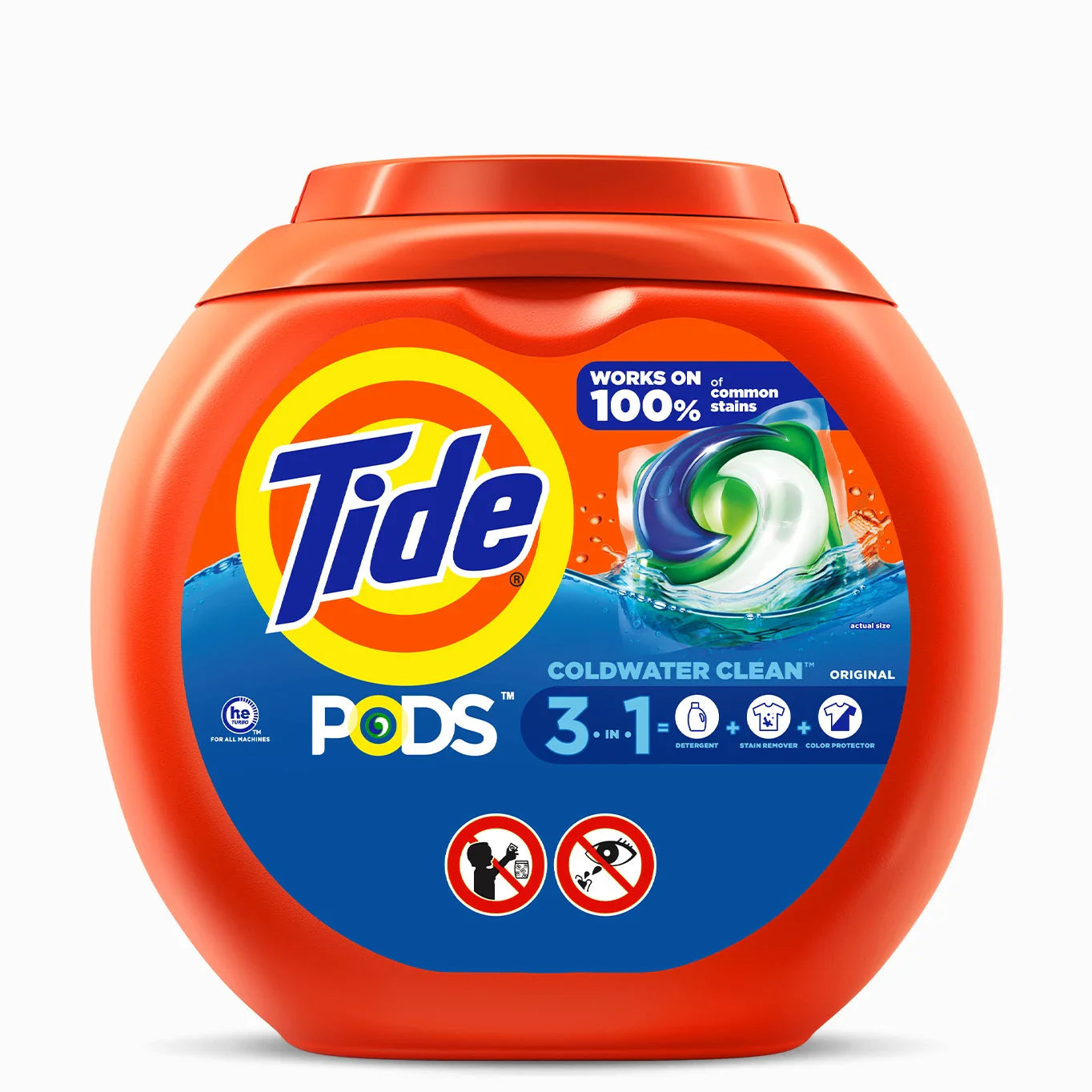 Tide Pods 4-en-1 Ultra Oxi Lessive en Dosettes