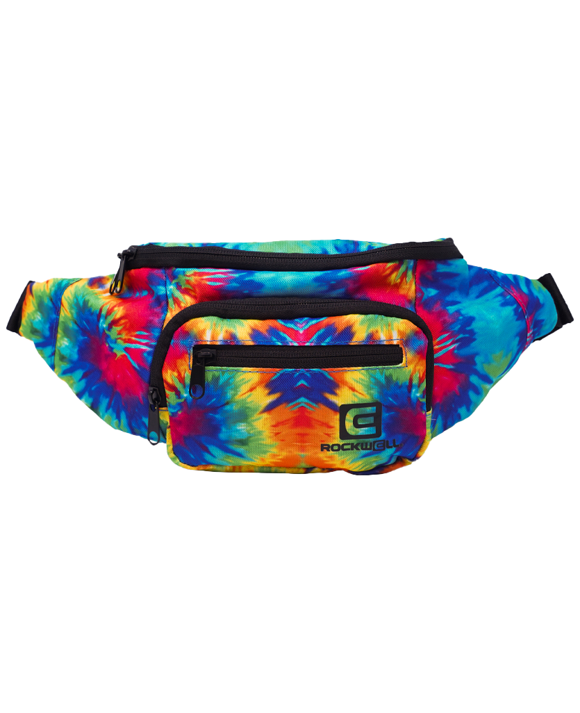 Vibrant Tie-Dye Fanny Pack for Stylish Adventures - Korvel