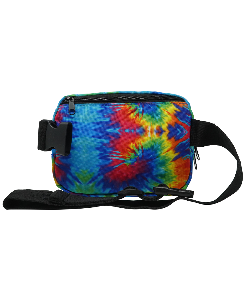 Vibrant Tie-Dye Mini Fanny Pack for On-the-Go Style - Korvel
