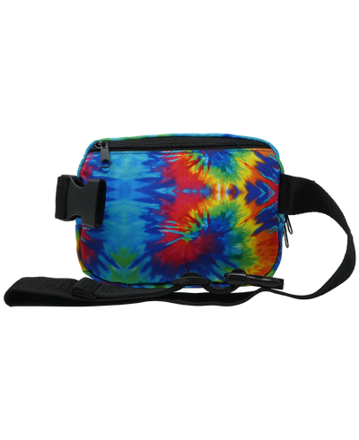 Vibrant Tie-Dye Mini Fanny Pack for On-the-Go Style - Korvel