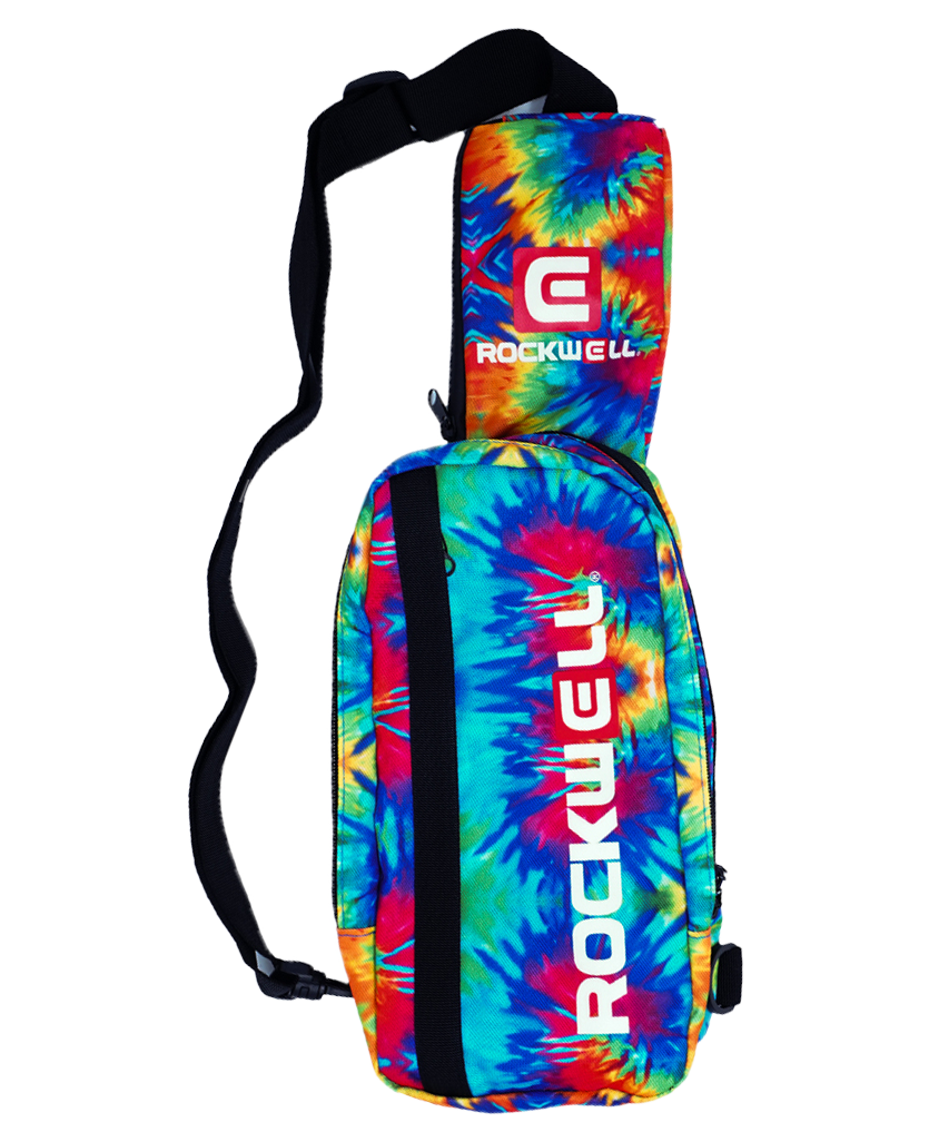 Vibrant Tie-Dye Shoulder Sling Bag - Korvel