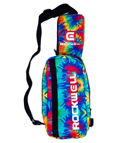 Vibrant Tie-Dye Shoulder Sling Bag - Korvel