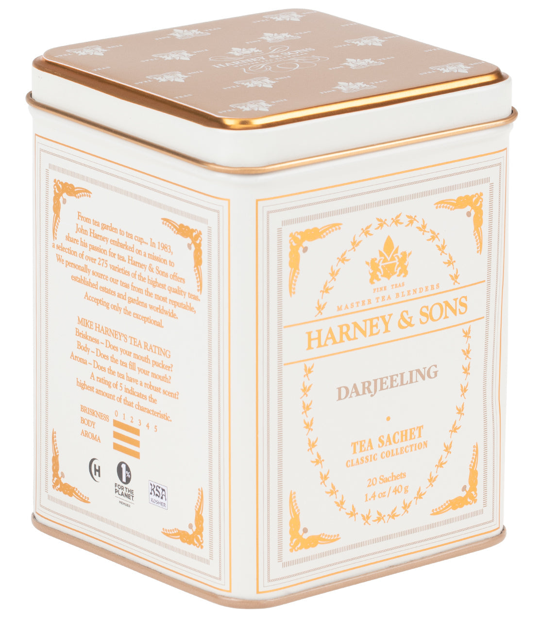 Sachets de thé classique Darjeeling - 20 unités