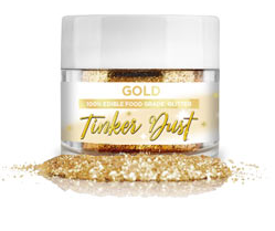 Tinker Dust Edible Glitter - Gold, 5 Grams