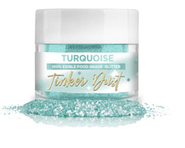 Tinker Dust Edible Glitter - Turquoise, 5g