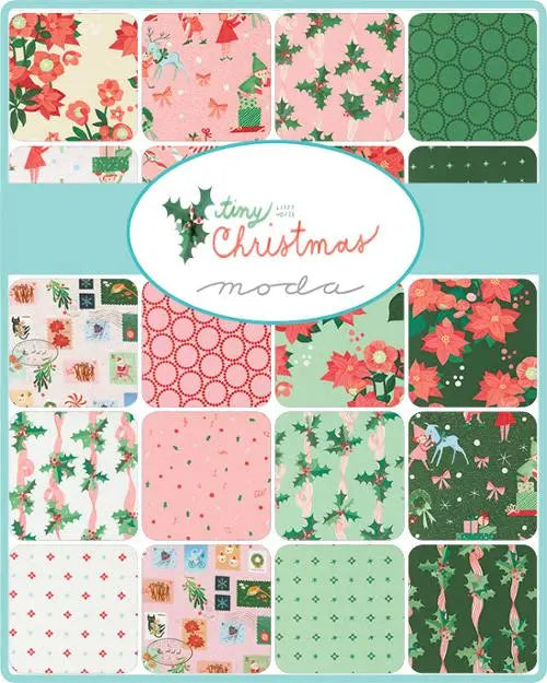 Tiny Christmas Layer Cake - 42 Piece Fabric Set