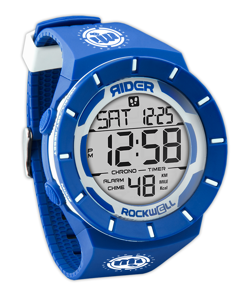 Coliseum Fit™ Tito Ortiz Warrior Edition Watch (Blue/White) - Korvel