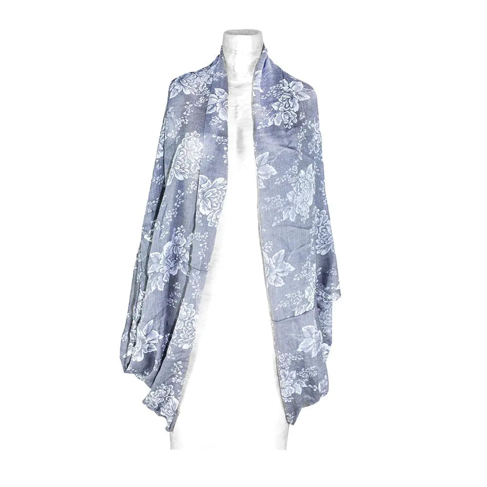 Traje de Primavera - Poncho Azul Denim