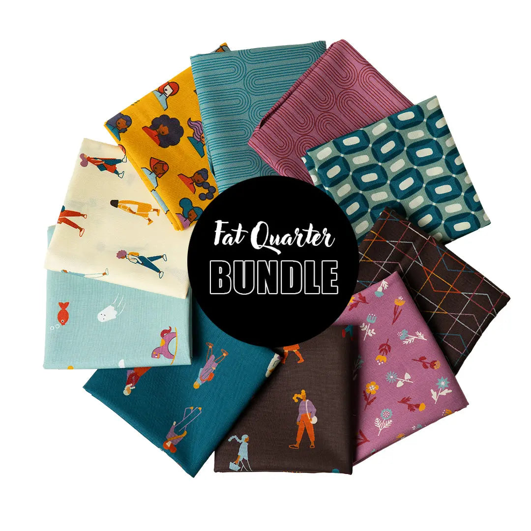 Ensemble de Fat Quarters To and Fro - Ensemble de 10