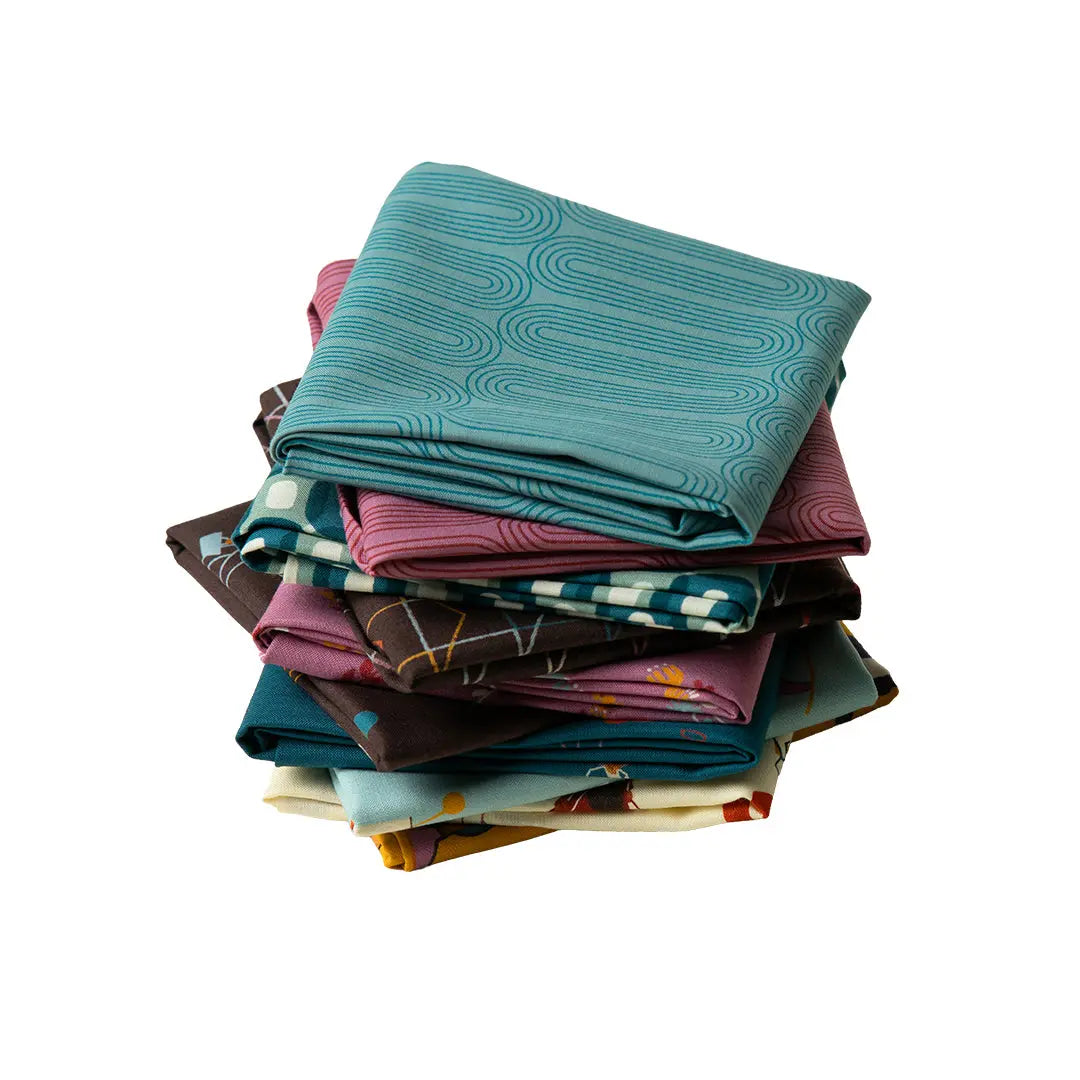 Ensemble de Fat Quarters To and Fro - Ensemble de 10