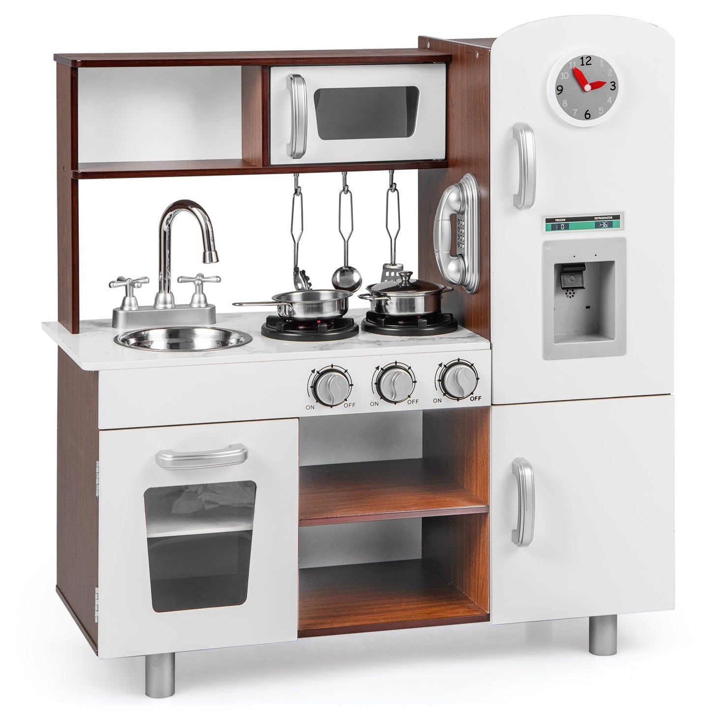 Juego de cocina para niños con sonidos y luces realistas