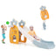 Foldable Slide with Basketball Hoop for Kids 3+