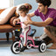 Adjustable Toddler Tricycle with Storage Baskets - Pink